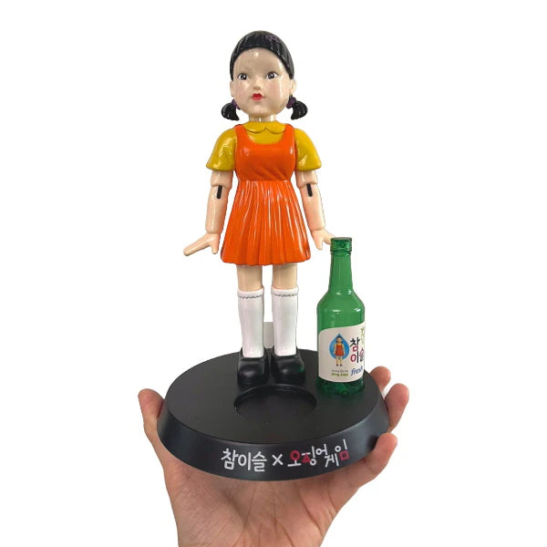 【公式】チャミスル X イカゲーム ヨンギ人形 フィギュア