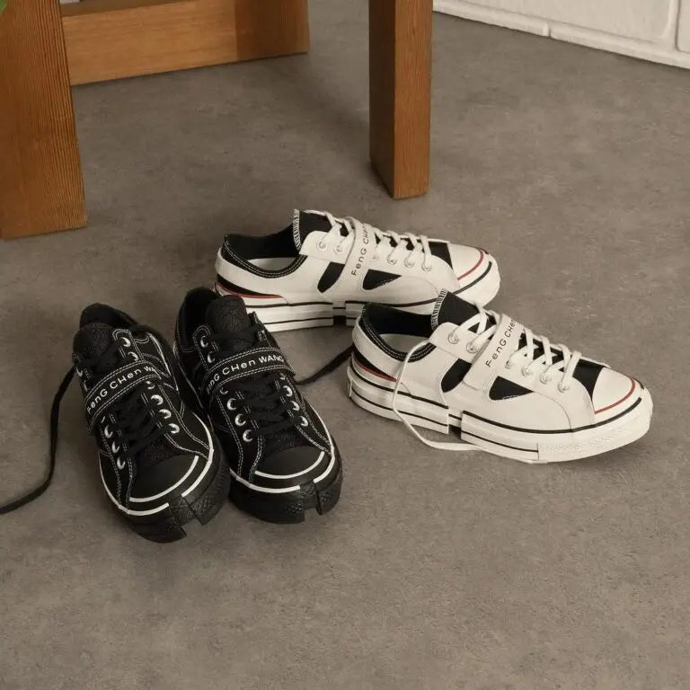 CT70 x Feng Chen Wang (フェン・チェン・ワン)2-in-1 Black LOW CUT A08858C