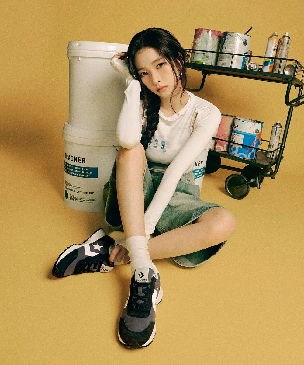 converse カリナ着用 Aespaカリナ着用 コンバース DE LUXE WEDGE 24.0cm - メルカリ