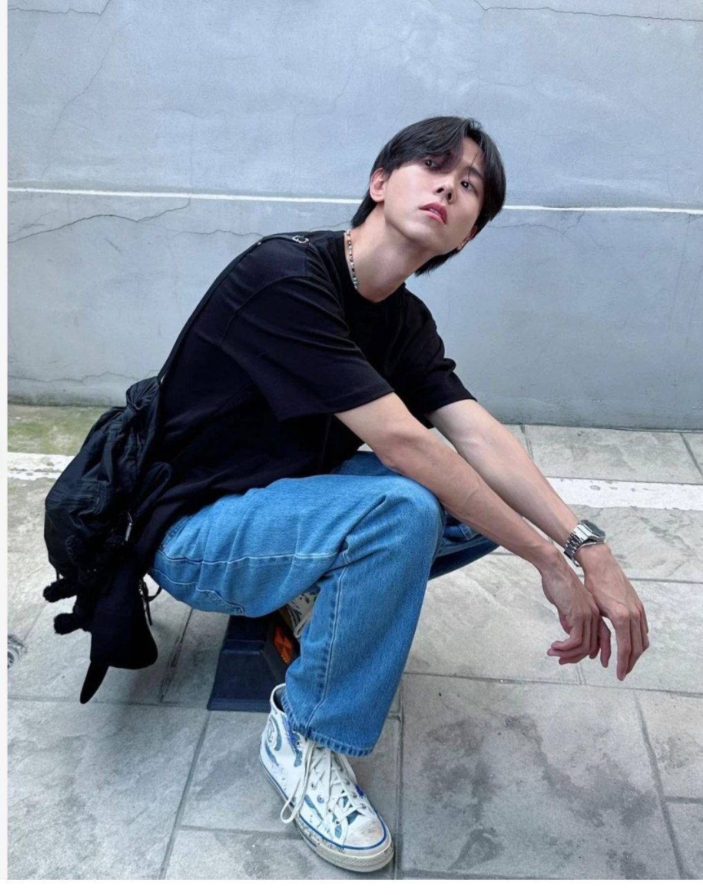 【ジュウジェ着用】CT70 x Ader Error WHITE HI CUT A05351C