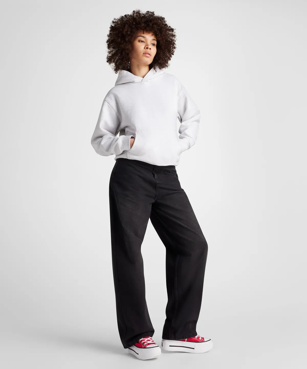 ALL STAR DOUBLE STACK RED HI CUT A15542C