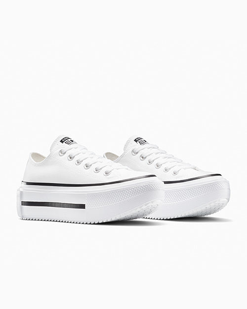ALL STAR DOUBLE STACK WHITE LOW CUT A16281C