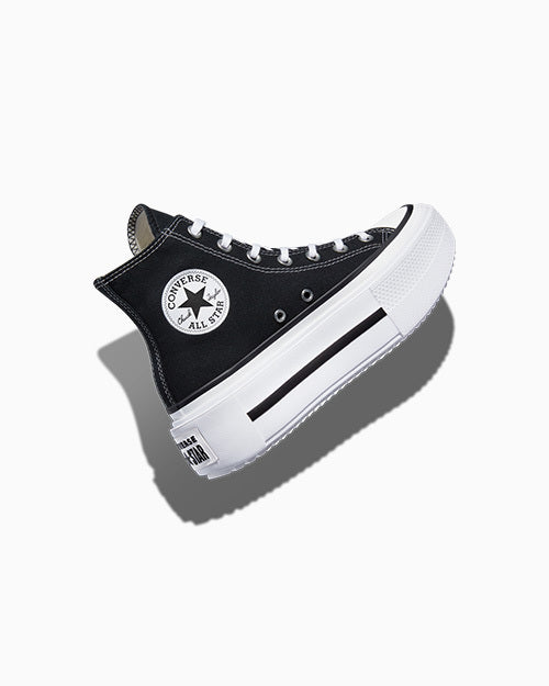 ALL STAR DOUBLE STACK BLACK HI CUT A12975C