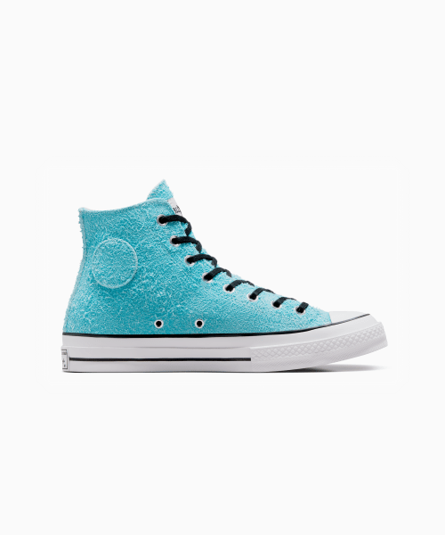 【RIZE ウォンビン着用】CT70 STUSSY ステューシー SKY BLUE HI CUT A07663C