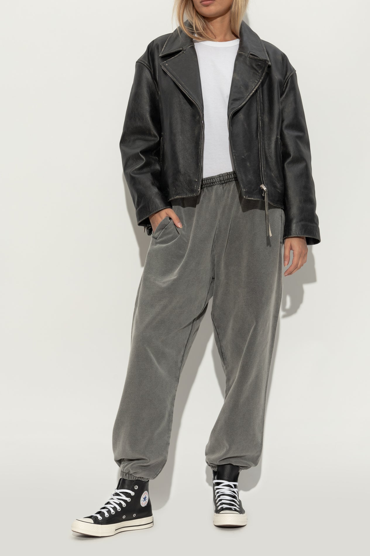 【全サイズ再入荷・復刻モデル】CT70 CLASSIC LEATHER(レザー)BLACK HI CUT A07200C