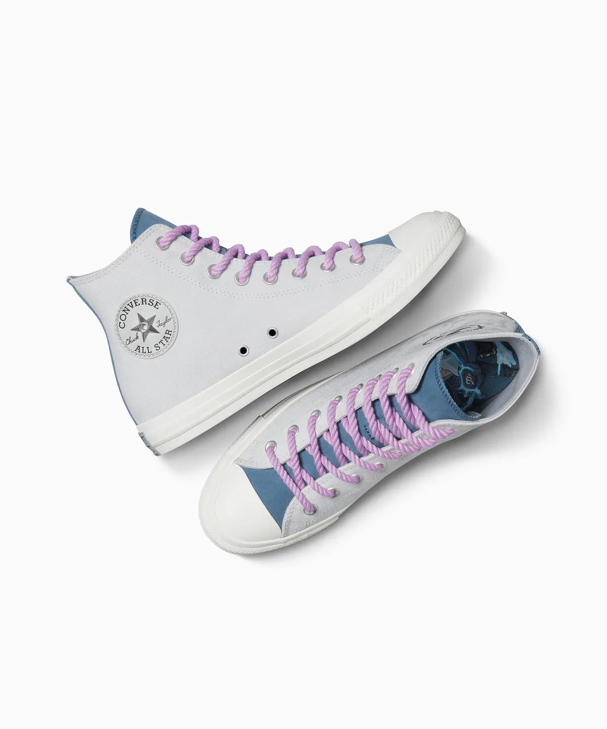 【ナルト 疾風伝 NARUTO SHIPPUDEN 】ALL STAR Chuck Taylor x SASUKE FOSSLIZED WHITE HI CUT A14837C