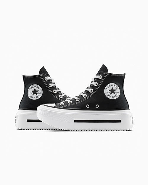 ALL STAR DOUBLE STACK BLACK HI CUT A12975C