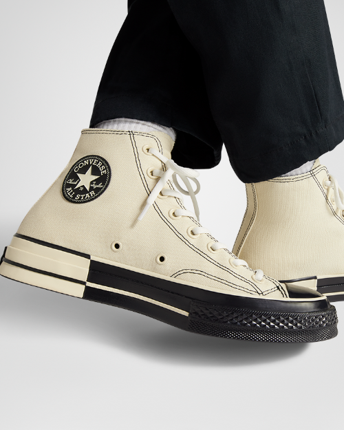 CT70 WHITE&NATURAL IVORY MIX HI CUT A08188C