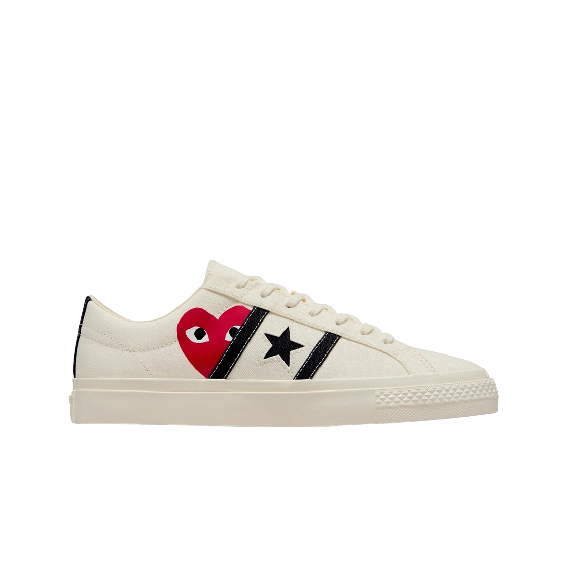 ONE STAR（CONS）X Comme des Garcons PLAY Milk LOW CUT A09878C