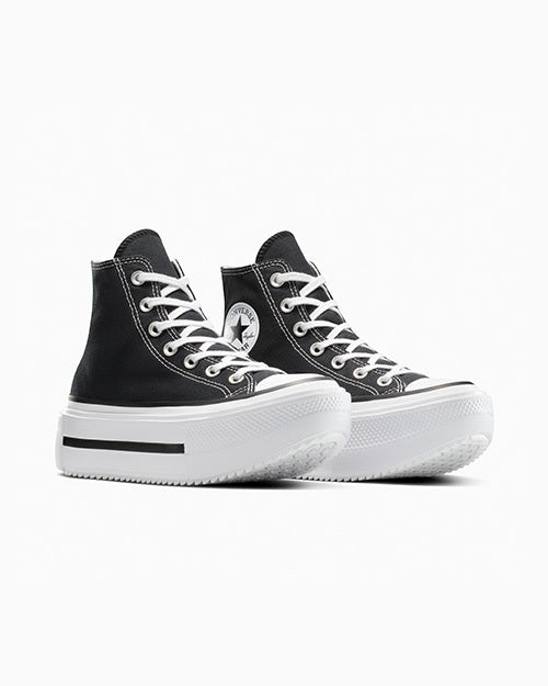 ALL STAR DOUBLE STACK BLACK HI CUT A12975C