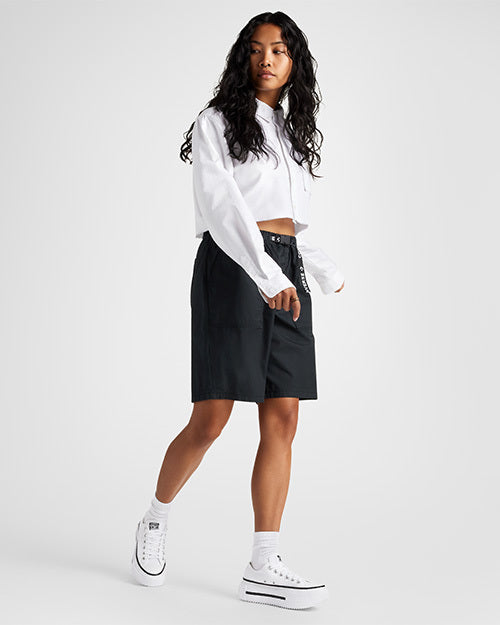 ALL STAR DOUBLE STACK WHITE LOW CUT A16281C