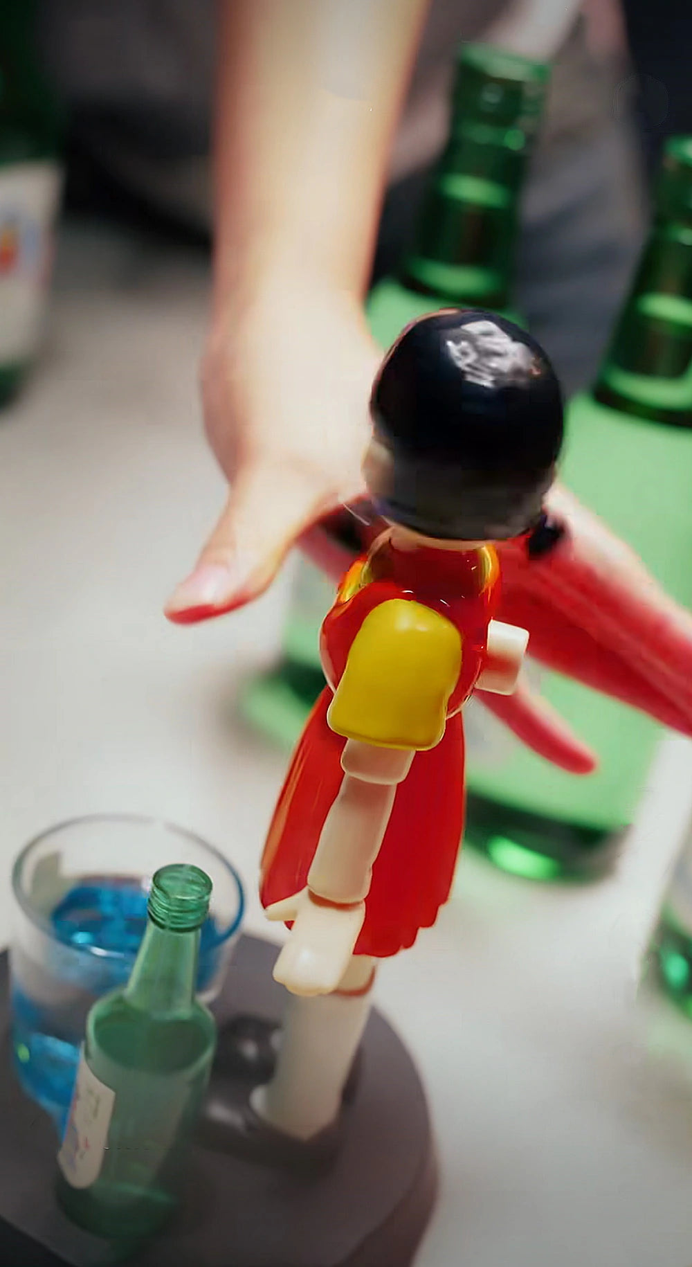 【公式】チャミスル X イカゲーム ヨンギ人形 フィギュア