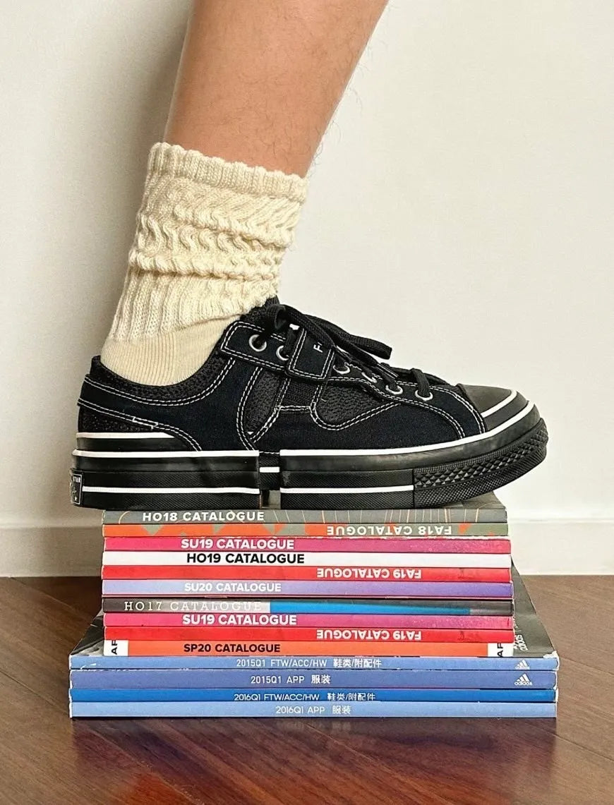 CT70 x Feng Chen Wang (フェン・チェン・ワン)2-in-1 Black LOW CUT A08858C