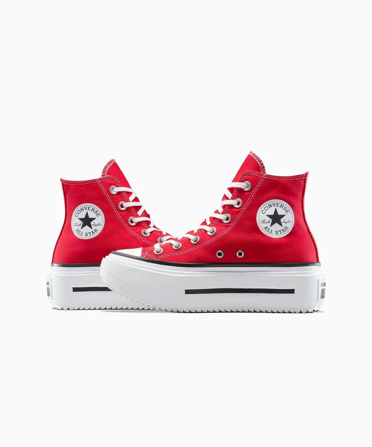 ALL STAR DOUBLE STACK RED HI CUT A15542C