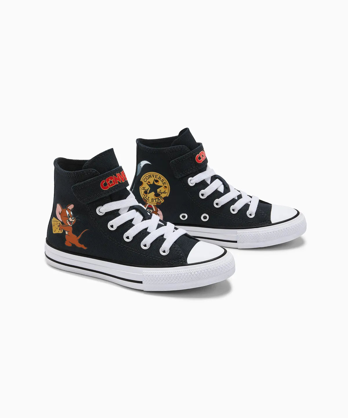 【数量限定】ALL STAR Chuck Taylor x Tom & Jerry BLACK(キッズ)17~21cm HI CUT A15114C