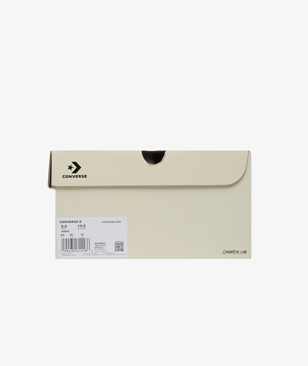 【RIZE ウォンビン着用】CT70 STUSSY ステューシー SKY BLUE HI CUT A07663C