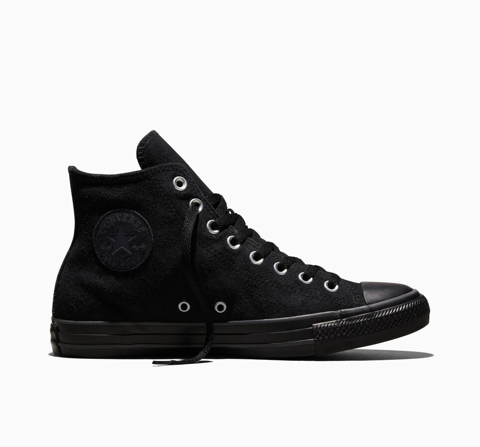 海外限定】ALL STAR Chuck Taylor Suede BLACK HI CUT A18994C – RARETEM