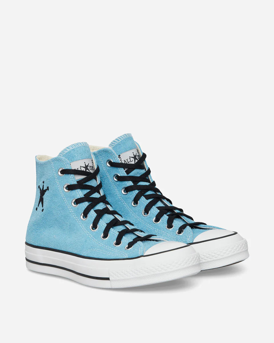 【RIZE ウォンビン着用】CT70 STUSSY ステューシー SKY BLUE HI CUT A07663C
