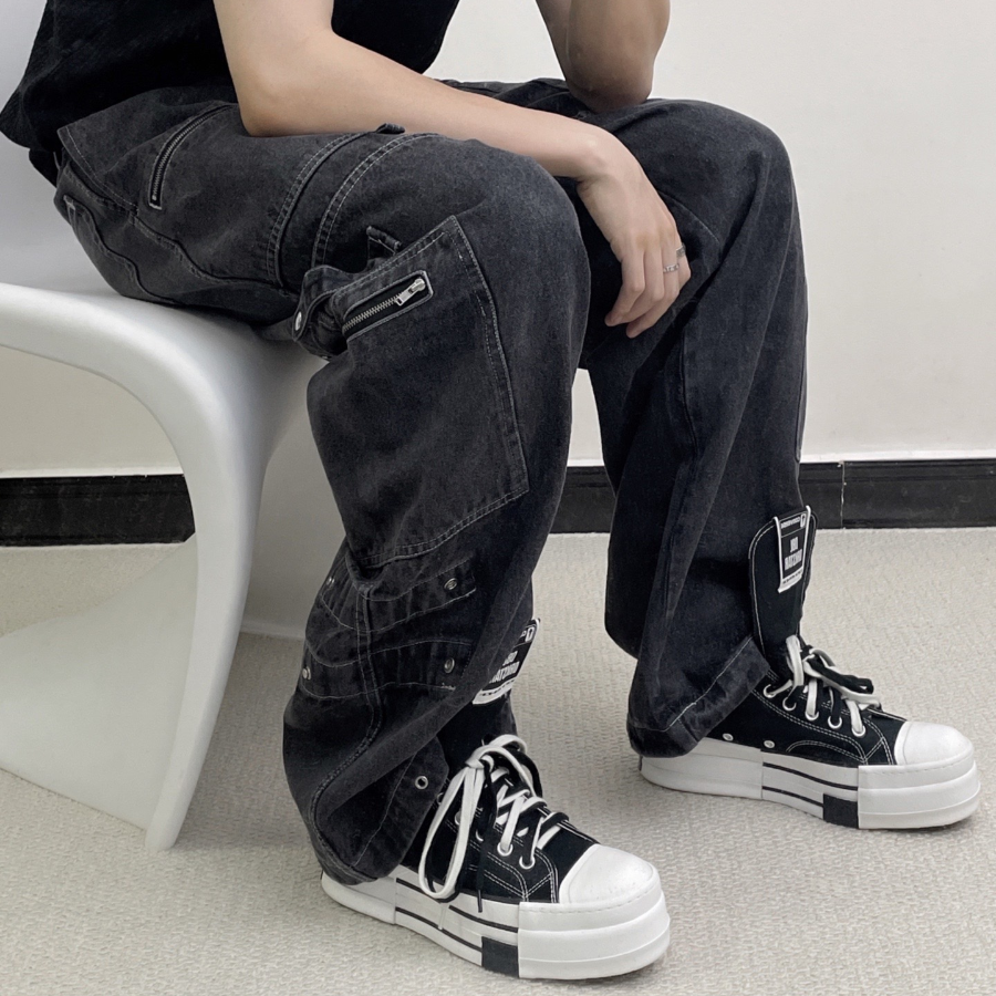 【SEVENTEEN HOSHI着用】CT70 X DRKSHDW(リック オウエンス)DBL DRKSTAR BLACK HI CUT A04954C