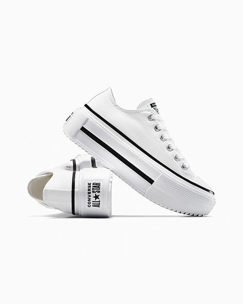 ALL STAR DOUBLE STACK WHITE LOW CUT A16281C