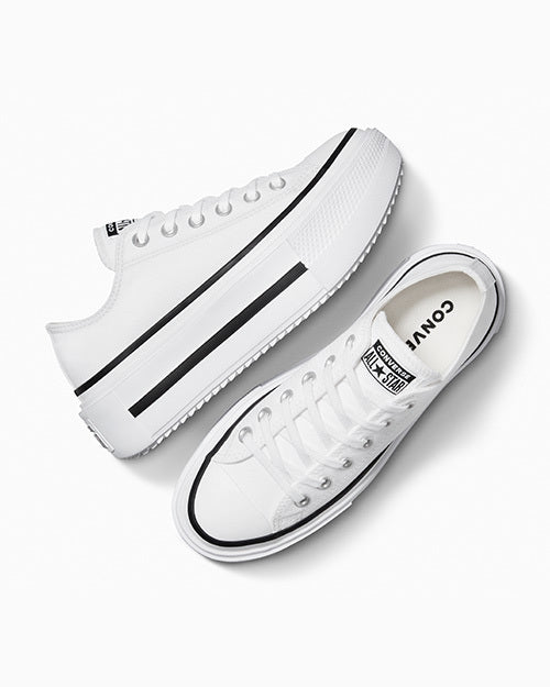 ALL STAR DOUBLE STACK WHITE LOW CUT A16281C