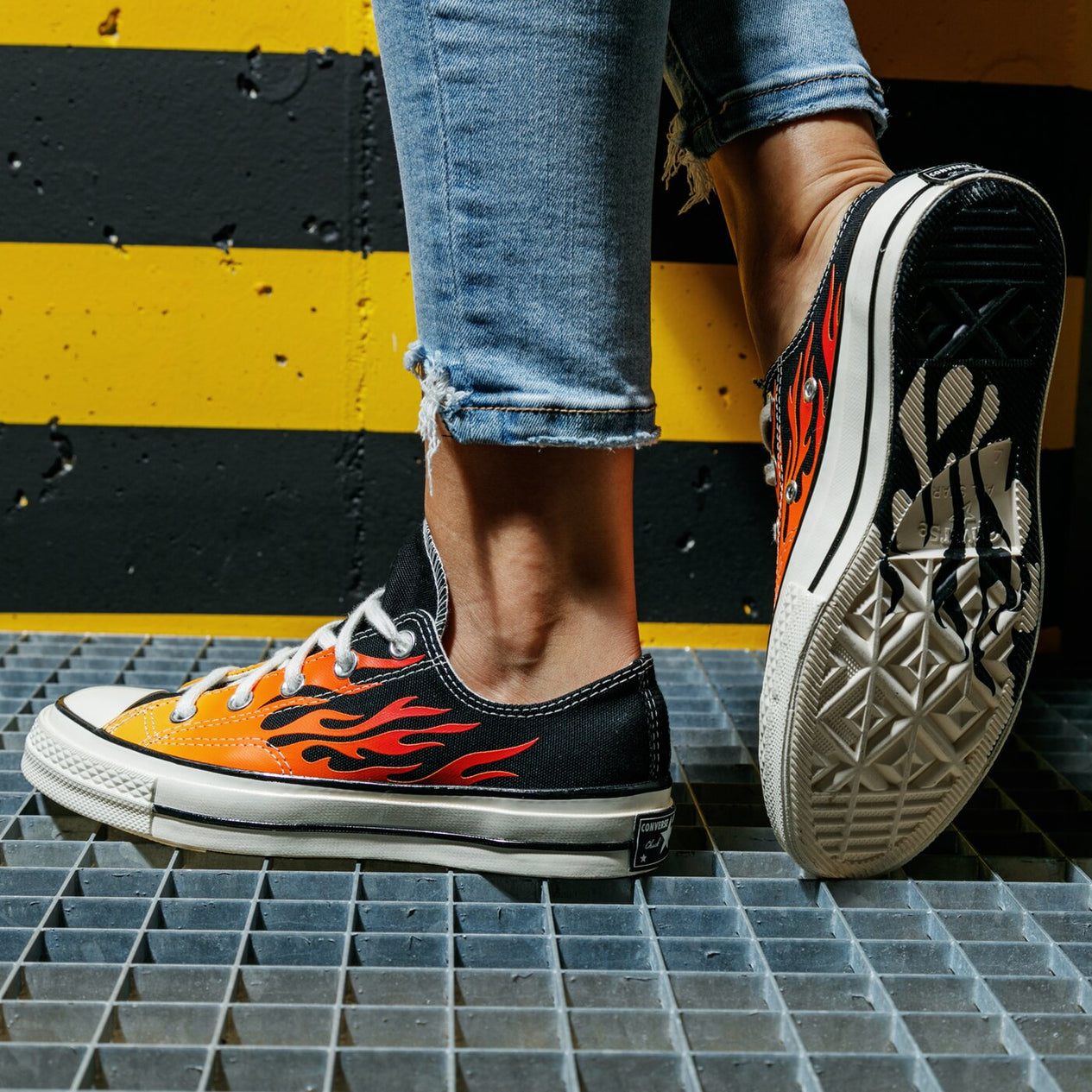 【デットストック】CT70 FLAME BLACK LOW CUT 167813C