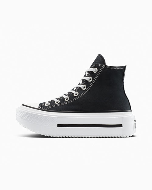 ALL STAR DOUBLE STACK BLACK HI CUT A12975C
