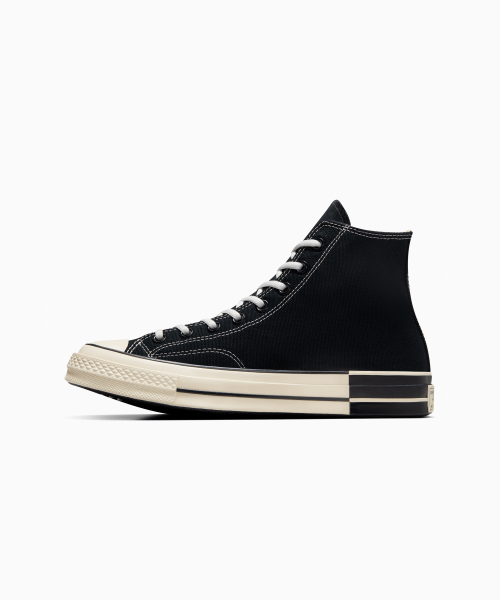 【TWICEサナ着用】CT70 BLACK&WHITE MIX HI CUT(ブラック)A08134C