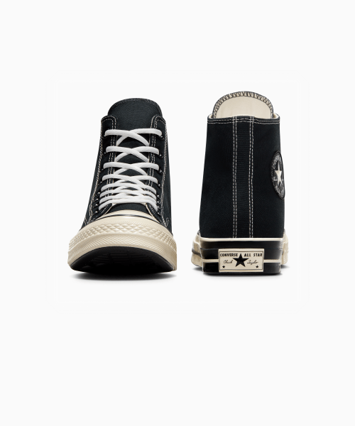 【TWICEサナ着用】CT70 BLACK&WHITE MIX HI CUT(ブラック)A08134C