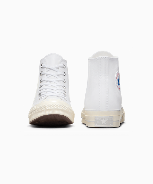 【旧パッチ・復刻モデル】CT70 CLASSIC LEATHER(レザー)WHITE HI CUT A07201C