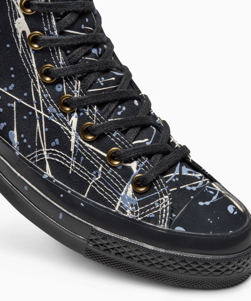 CT70 Paint Splatter BLACK HI CUT A06541C