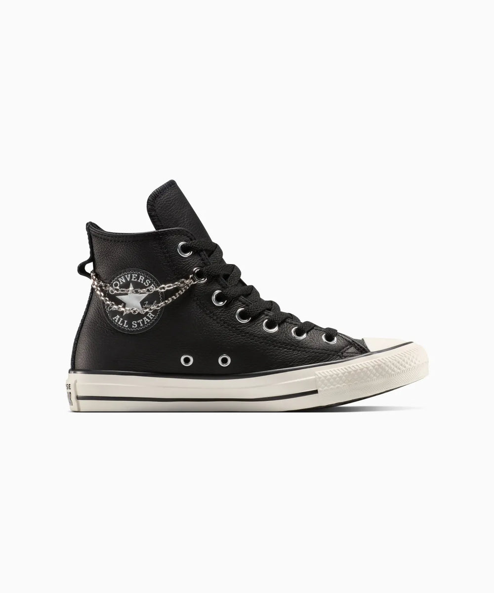 ALL STAR Chuck Taylor Leather(レザー)Chains Black HI CUT ALL STAR Chuck Taylor Leather(レザー)Chains Black HI CUT