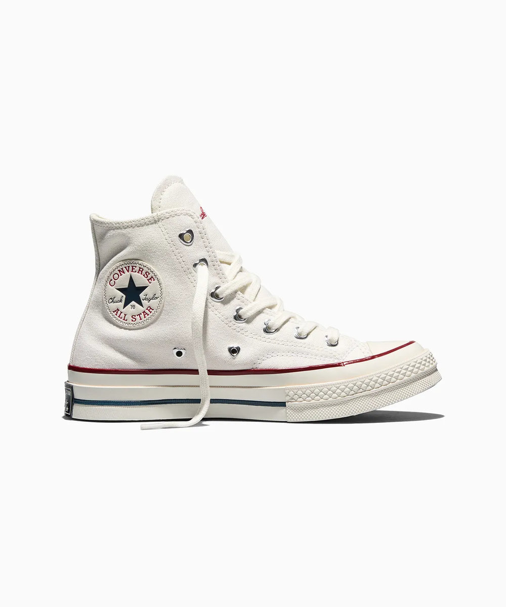 CT70 Hearts Vintage White HI CUT A19060C – RARETEM