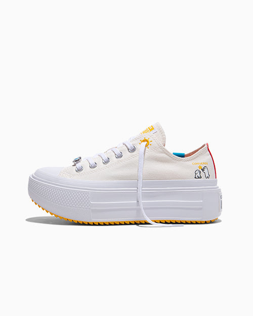 ALL STAR DOUBLE STACK X MATSUI Egret LOW CUT A22181C – raretem.shop