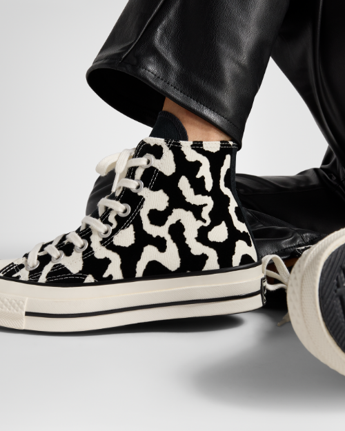 CT70 LEOPARD REMIX BLACK HI CUT A12350C