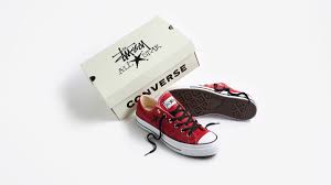 CT70 STUSSY ステューシー Poppy Red LOW CUT A07664C