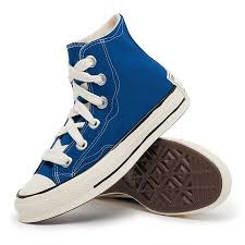 【カリナ着用】CT70(ビックヒールパッチ)SKETCH BLUE HI CUT A08523C