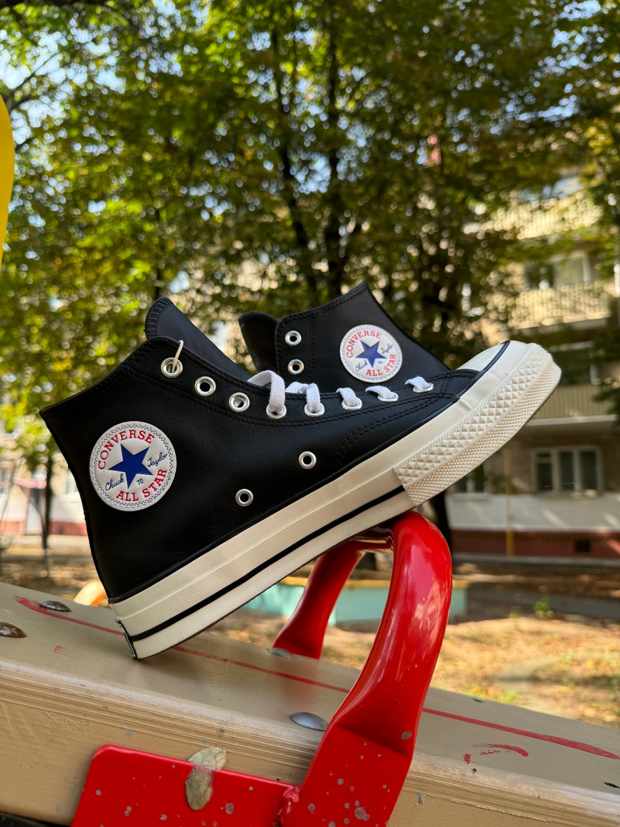 【全サイズ再入荷・復刻モデル】CT70 CLASSIC LEATHER(レザー)BLACK HI CUT A07200C