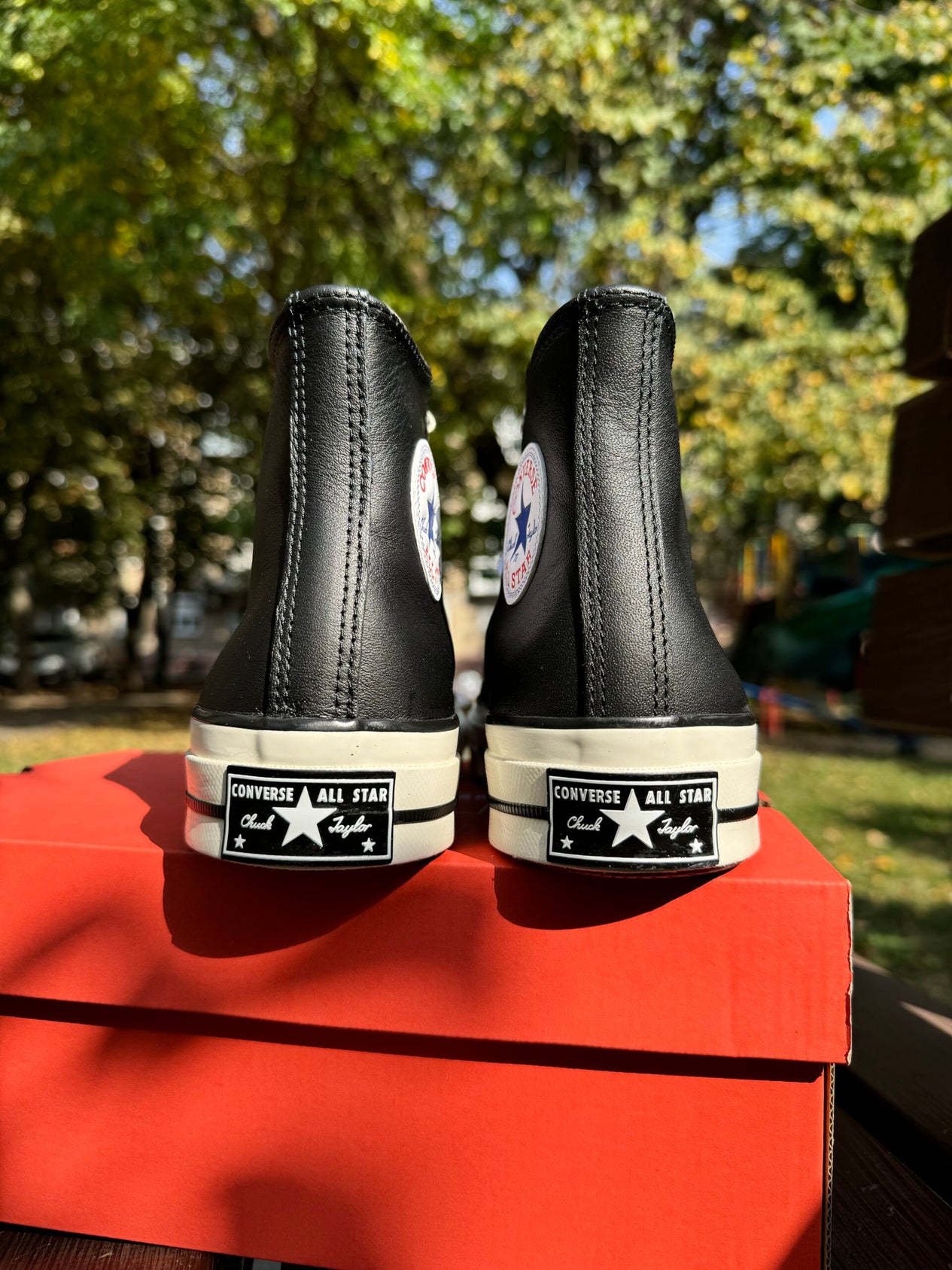 【全サイズ再入荷・復刻モデル】CT70 CLASSIC LEATHER(レザー)BLACK HI CUT A07200C