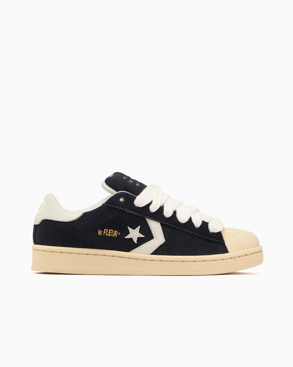 1908 Pro Leather X GOLF le FLEUR* Tyler BLACK LOW CUT A24030C