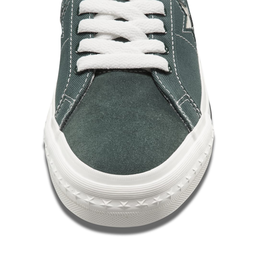 ONE STAR STUSSY ステューシー GREEN FLASH LOW CUT