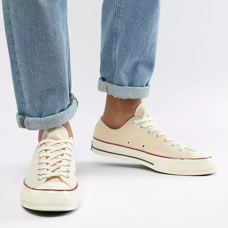 CT70 PARCHMENT LOW CUT(生成り)162062C