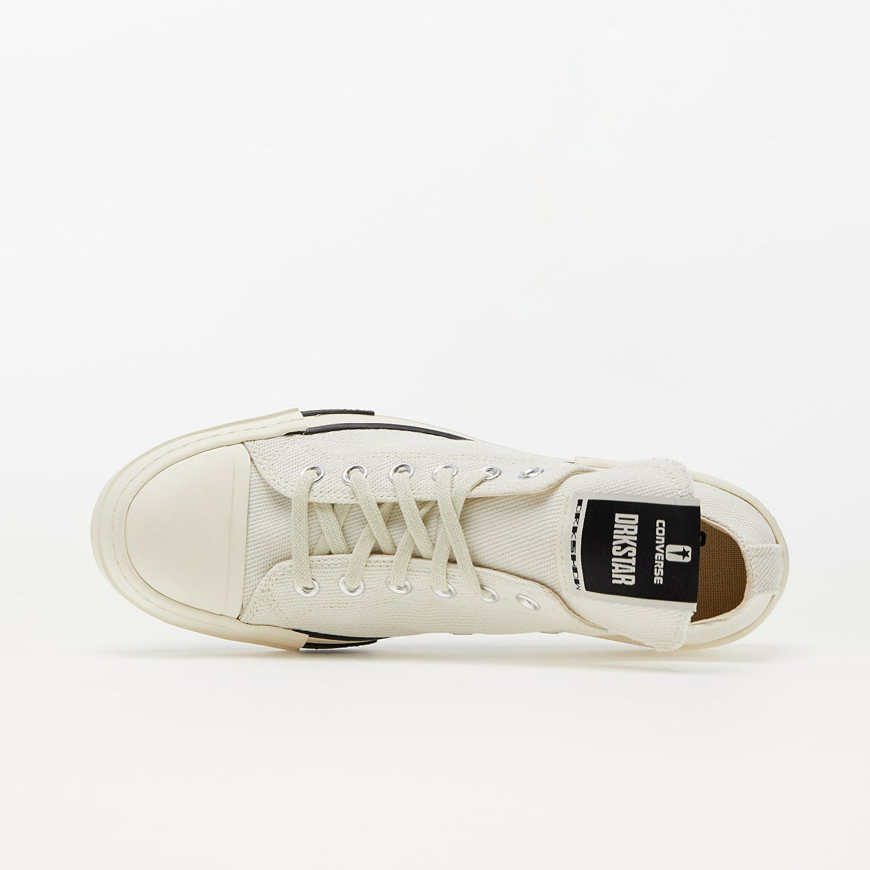 CT70 X DRKSHDW DRK STAR(Rick Owens) WHITE LOW CUT A00134C