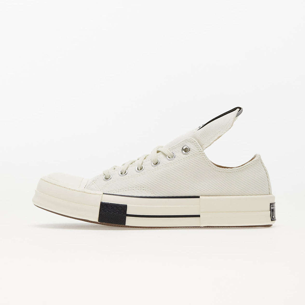 CT70 X DRKSHDW DRK STAR(Rick Owens) WHITE LOW CUT A00134C