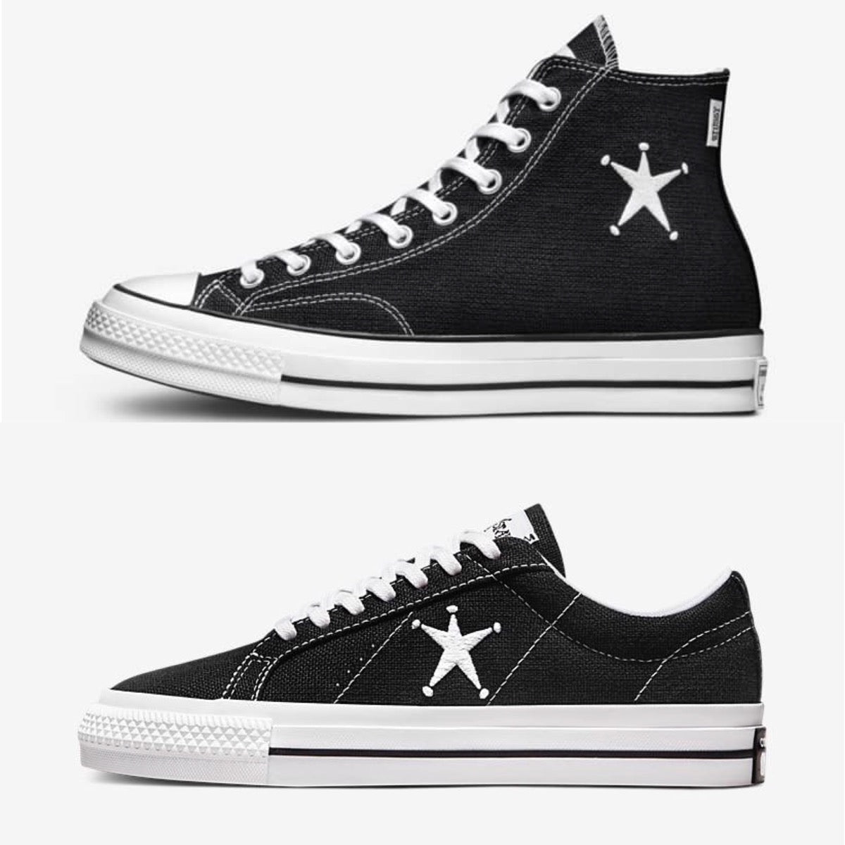 CT70 STUSSY ステューシー BLACK HI CUT A01765C