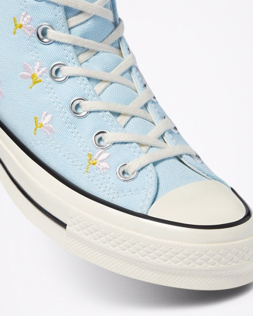 CT70 FLOWER PRINT BLUE HI CUT 570917C
