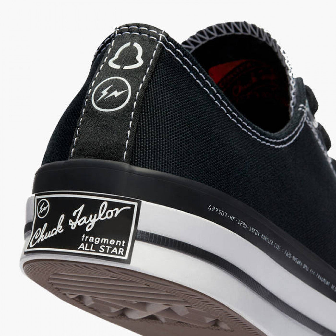 CT70 Converse x Moncler x Fragment BLACK(2020年式) LOW CUT 169069C