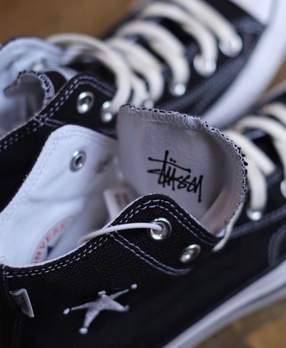 CT70 STUSSY ステューシー BLACK HI CUT A01765C