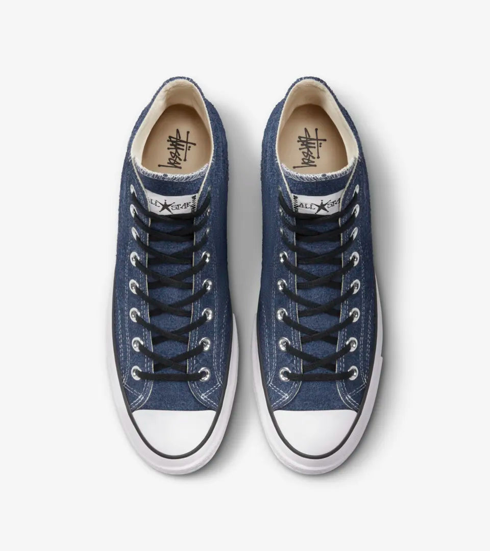 CT70 STUSSY ステューシー8 Ball NAVY HI CUT A03711C