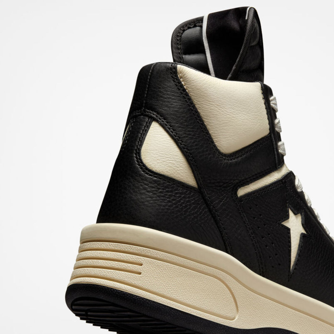 【NMIXX Lily着用】Converse x Drkshdw(Rick Owens) Turbowpn Black Cream A03945C